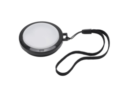 2026 tapa de Objetivo de Equilibrio Blancofor Cámara Con Anillo Adaptador Accesorio de Cámara