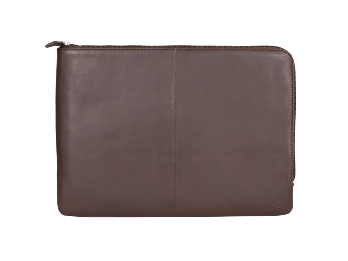 Capa Para Laptop Mac Pc 13 Marrom Brilvibera
