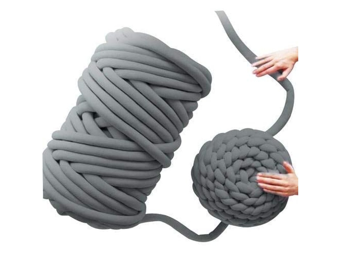 Fio Grosso Para Tricô, Fio Grosso De Lã, Fio De Lã Roving Aquaforge