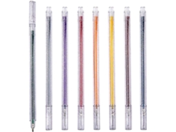 Lápis De Cor Vibrante, Caneta Em Gel
