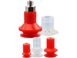 1 Peça De Braço Mecânico Com Ventosa Industrial B5 B8 B10 B15, Bocal De Sucção Pneumático Borracha Silicone | Preto