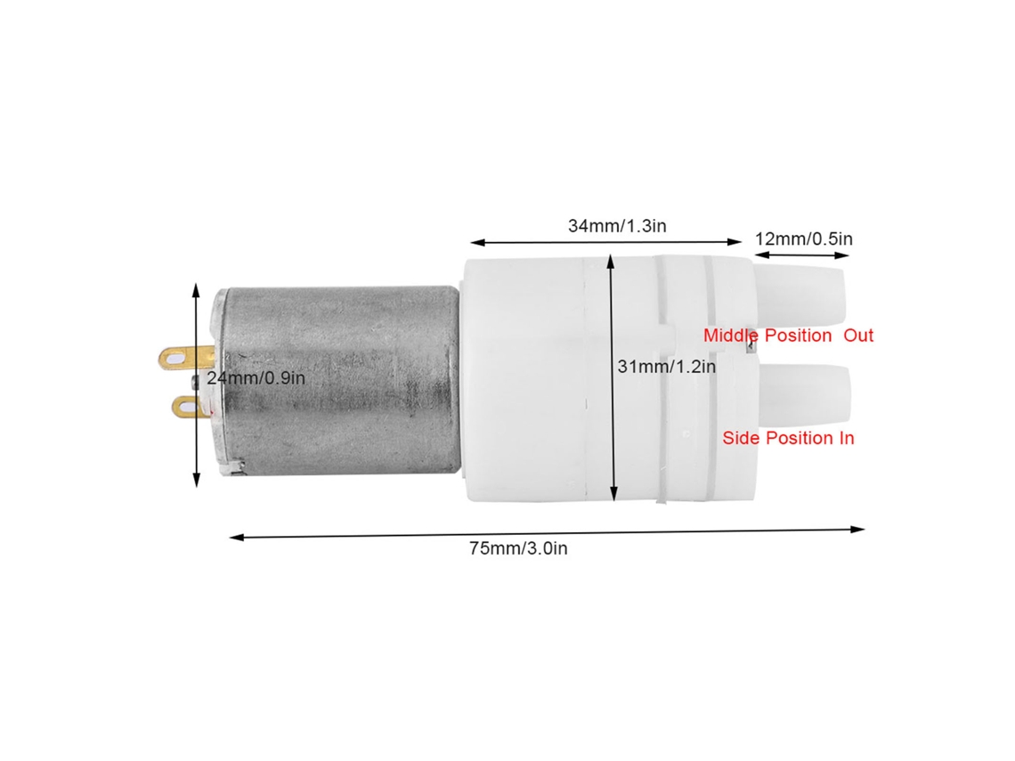 Laxiscreed Bomba De Água Mini Diaphragm 280v Com Auto-prime Para Uso Diversificado