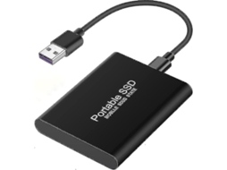 Disco Rígido Externo Portátil 2tb À Prova D'água e Choques Alta Qualidade Usb 3.0/2.0 Compatível com Windows Mac Linux Android Ps4
