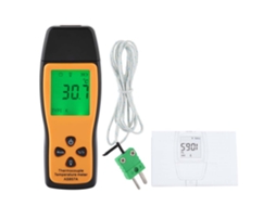 Termômetro Digital Smart Sensor As857 YURU com Termopar Tipo K e Alta Precisão