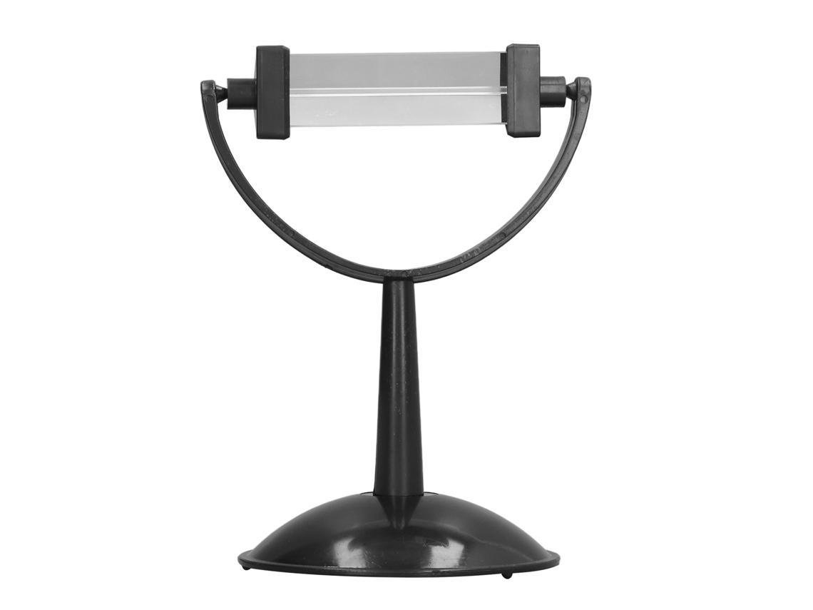 Prisma Triangular De Vidro Óptico Com Suporte De Rotação 360° Ferramenta De Ensino De Espectro De Luz Física Para Foto E Fotografia