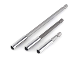 Conjunto De 3 Peças Extensão Magnética Para Bits 1/4" Furadeira/parafusadeira Elétrica. -aquaforge