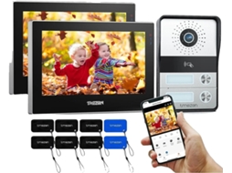 Intercomunicador De Vídeo, Tela Sensível Ao Toque De 7 Polegadas, Resolução 1080p, 1d2m 2buttons Oem