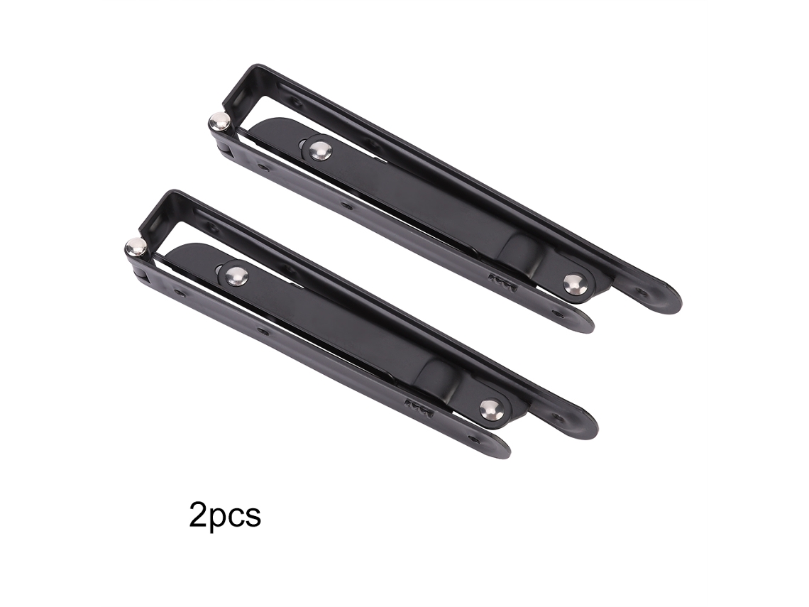 Laxiscreed - Pack De 2 Suportes Triangulares De Metal Dobráveis Para Carga Estável