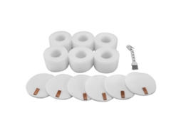Acessórios de Aspirador Filtros de reposição a vácuo para Nv601/Nv680/Nv700 Kit de peças sobressalentes a vácuo Pacote com 6