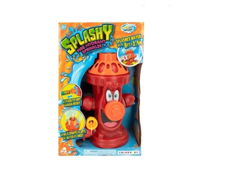 Aspersor De Agua Para Niños Con Forma De Boca De Incendio Color Rojo Colorbabyp23