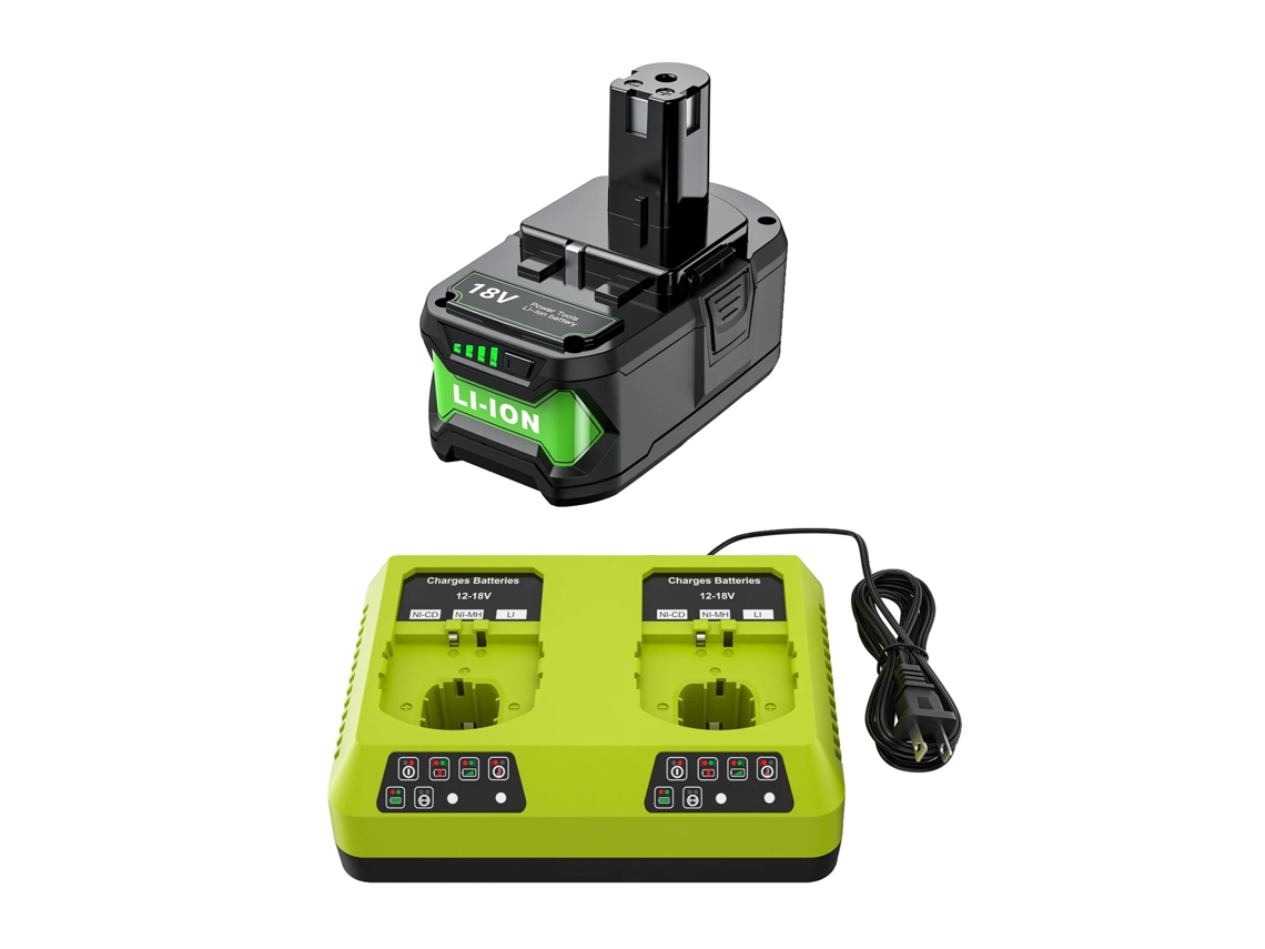 Bateria, Capacidade De 8000mah, Compatível Com Ryobi P108, Compatível Com Ryobi