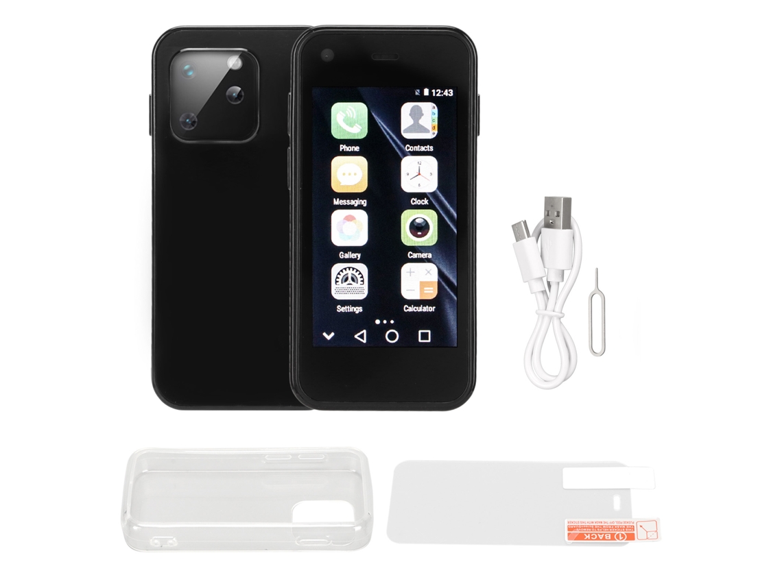 Smartphone Mini 2.5 Polegadas Tela Hd Touchscreen Leve 1gb Ram 8gb Rom Android Preto