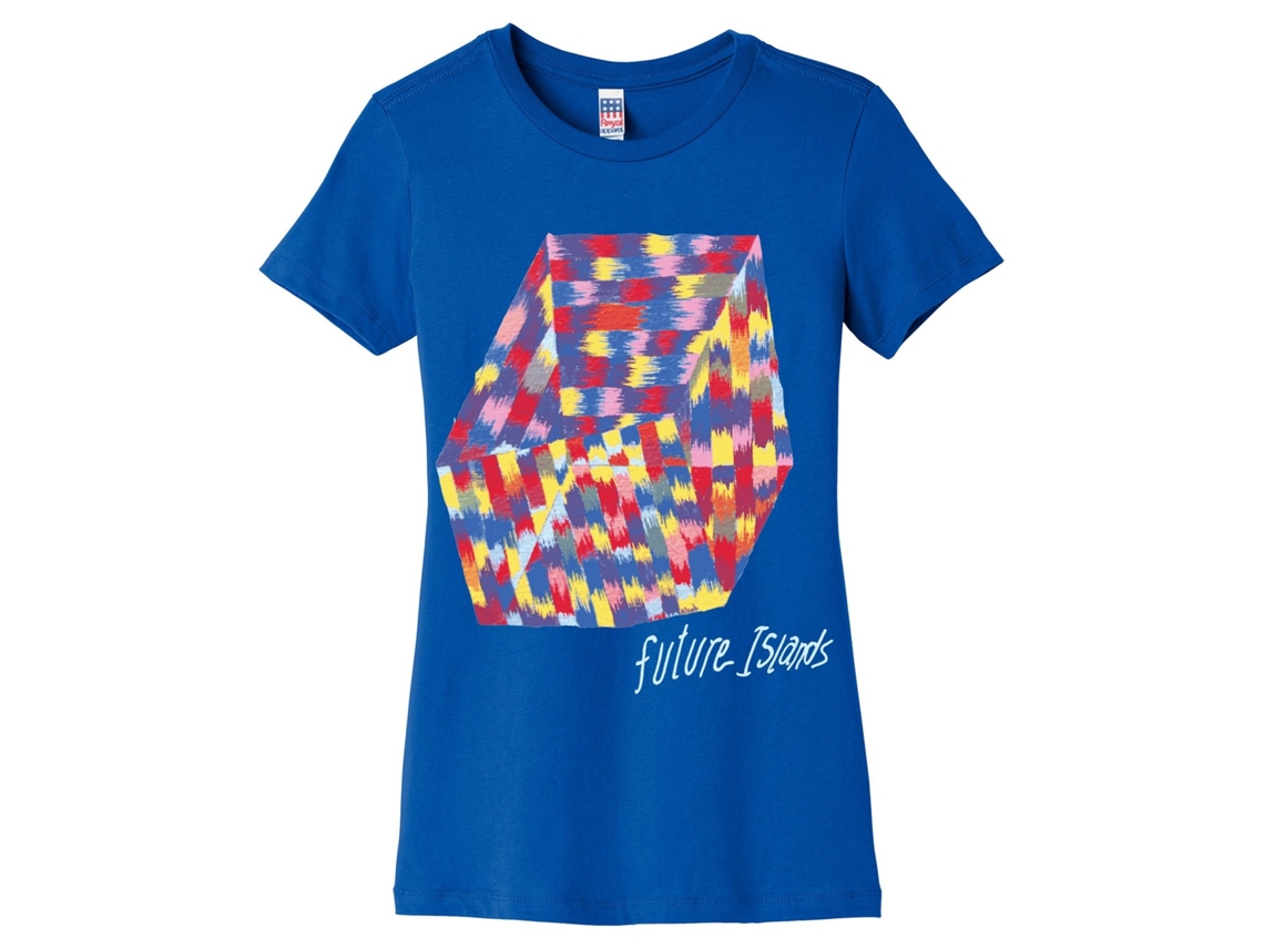 Future Islands Royal Blue Rice Cube T shirt ROCKINSTONE Unisex Adults Best Sellers Size:s