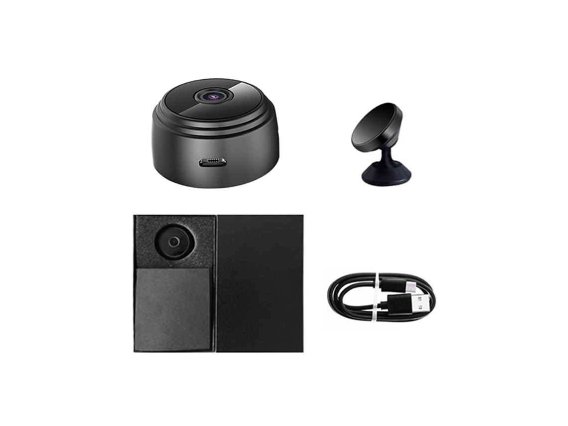 Câmera Mini WiFi A9 1080p com Visão Noturna S/MARCA