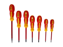 Conjunto De Parafusos Isolados Magnéticos 1000v Para Eletricista Com Pontas Cruzadas/planas