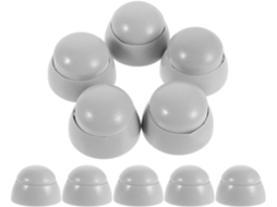 Conjunto De 10 Protetores De Plástico Para Porcas E Parafusos Expostos, Proteção Para Equipamentos E Jogos.