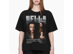 Rockinstone Twilight Movie Bella Ireevocably In Love Black Adult T-shirt Size:m