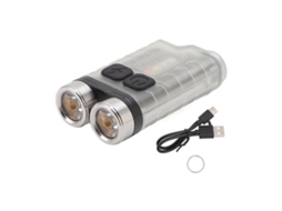 Lanterna de Porta chaves Mini V3 Recarregável Usb, Impermeável, Ip65, 900lm, com Função Magnética | S/MARCA