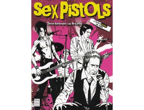 Livro Sex Pistols de Jim Mccarthy (Espanhol)