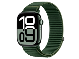 Bracelete Para Apple Watch 42/44/45/46/49mm Verde Abeto Cuich