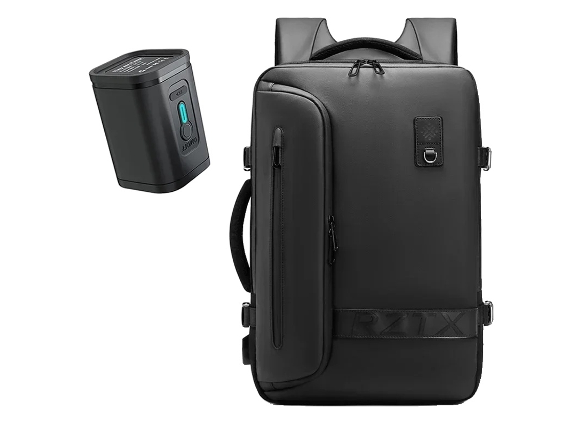 Mochila De Viagem Para Laptop, Compressão A Vácuo, Carregamento Usb, Bombas Oem