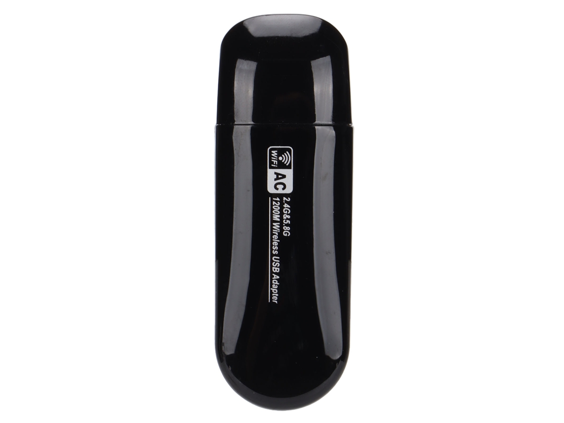 Placa De Rede Sem Fio Zapo W50s Rtl8812au 1200mbps 2.4g/5.8g Usb3.0 Para Android Linux Windows