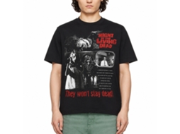 Rockinstone Night Of The Living Dead Notld Wont Stay Dead Black T-shirt Size:s