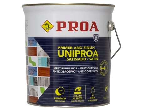 Uniproa À Base de Água Primário Multiaderente Todo-O-Terreno Branco 4L