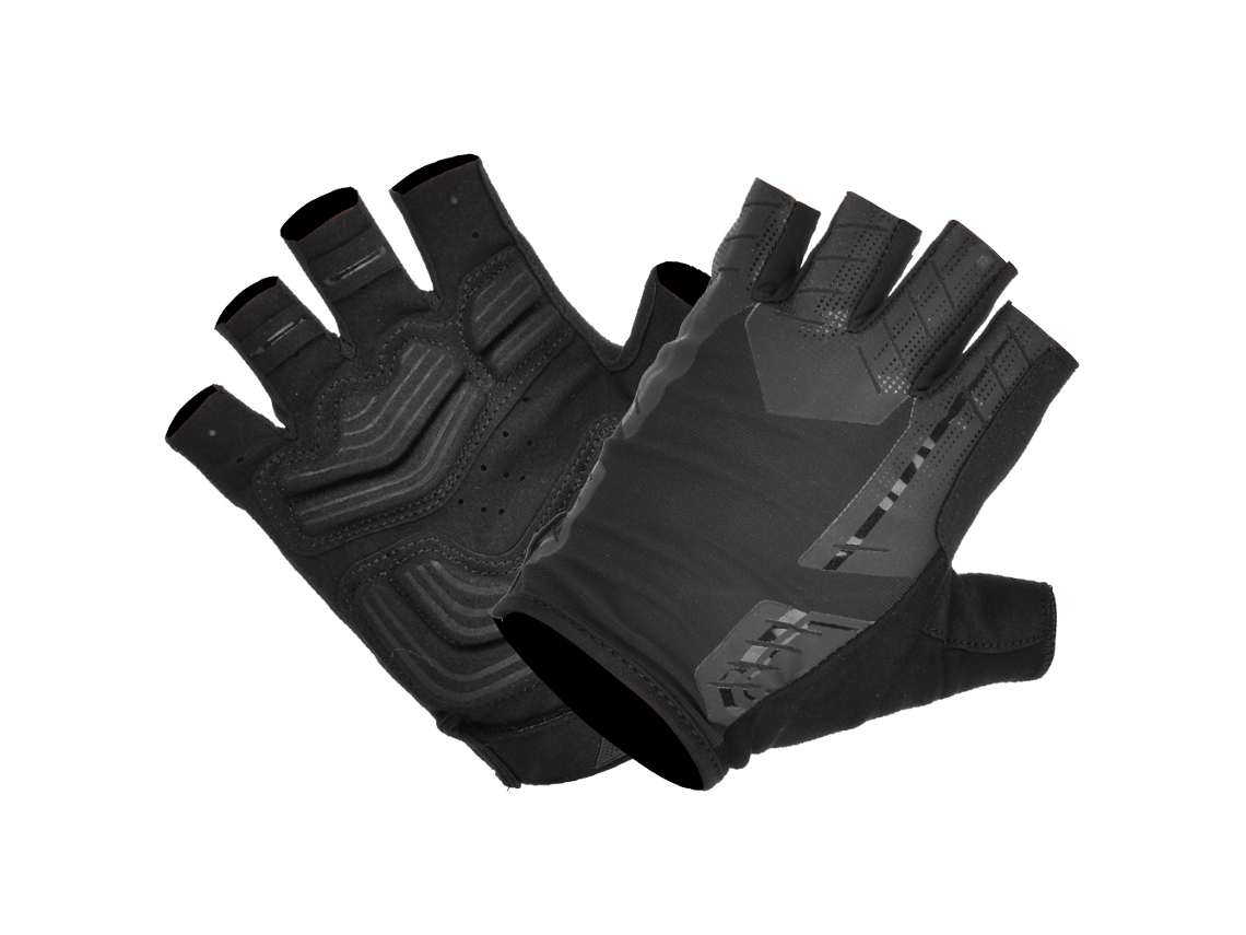 Business luvas de Ciclismo de Meio Dedo, Unissex, Antiderrapante, para Mountain Bike, Esportes, Preto, XL