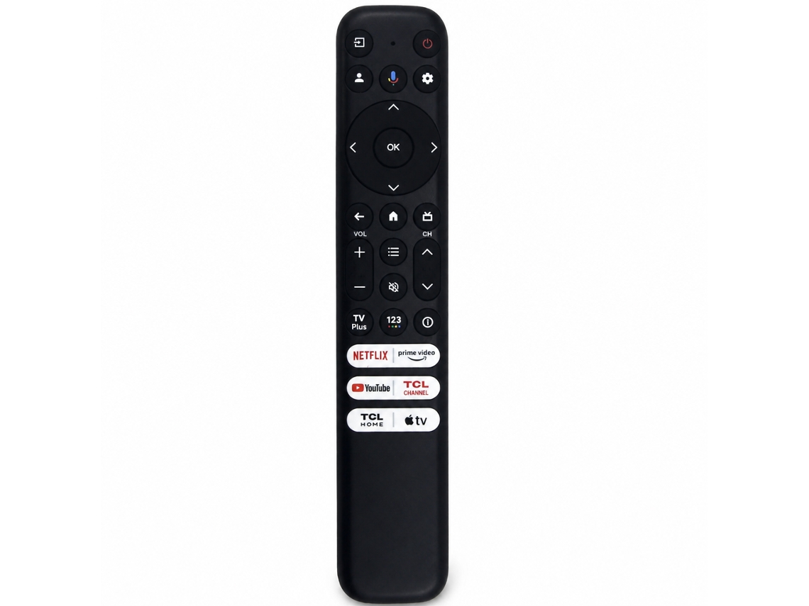 Comando À Distância Infravermelho Para Tv Compatível Com Tcl Rc813 Fmb1, Sem Voz, Sem Configuração