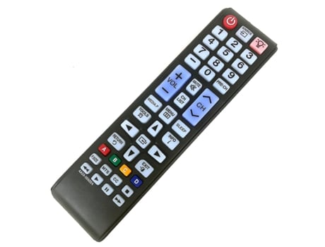 Comando TV DEEPSTONE para Samsung Led Lcd Tv Un32Eh4000 Un46Eh6000F Un55Eh6000