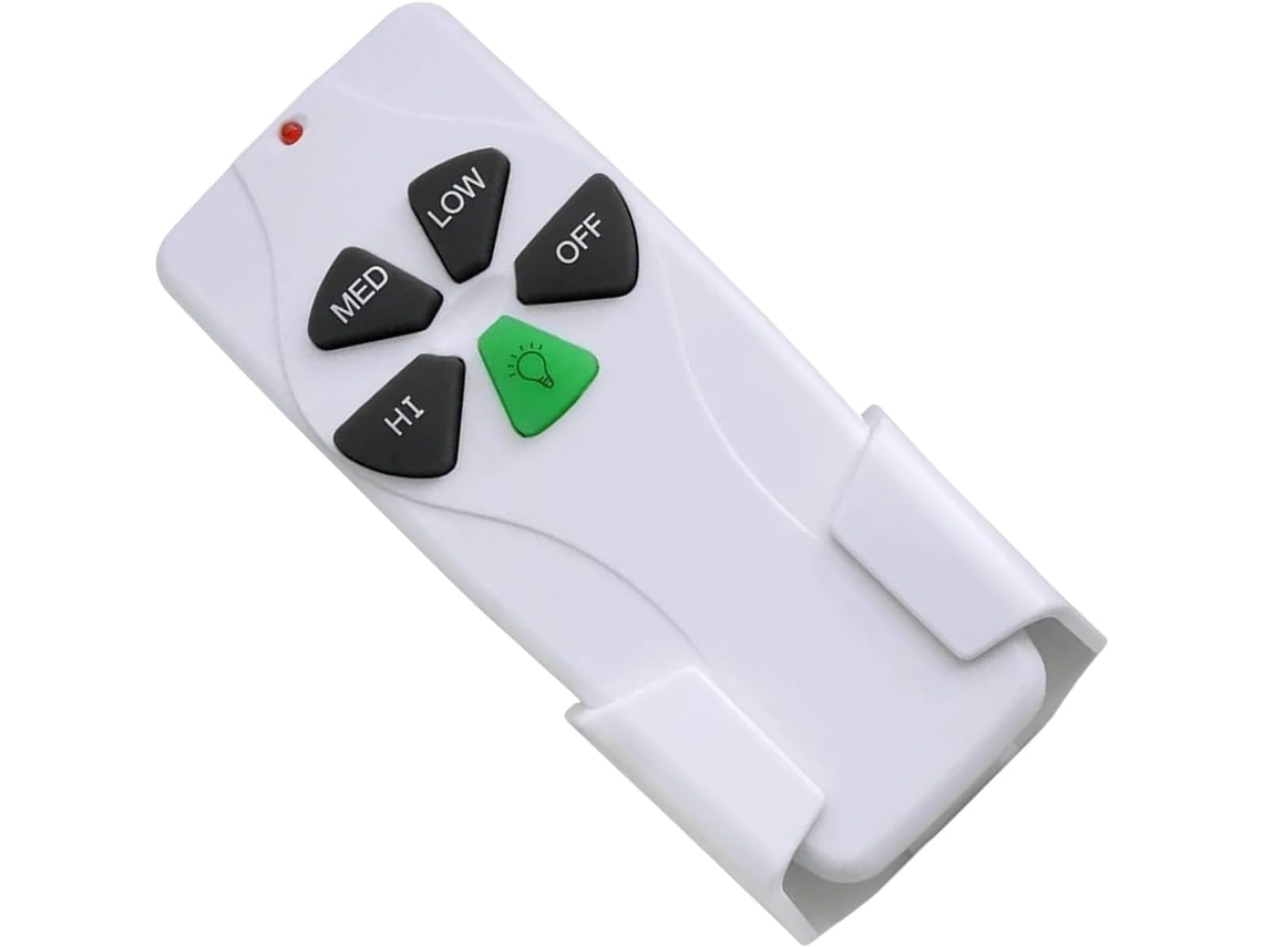 Controle Remoto Para Ventilador De Teto Com Ajuste Brilho Da Luz