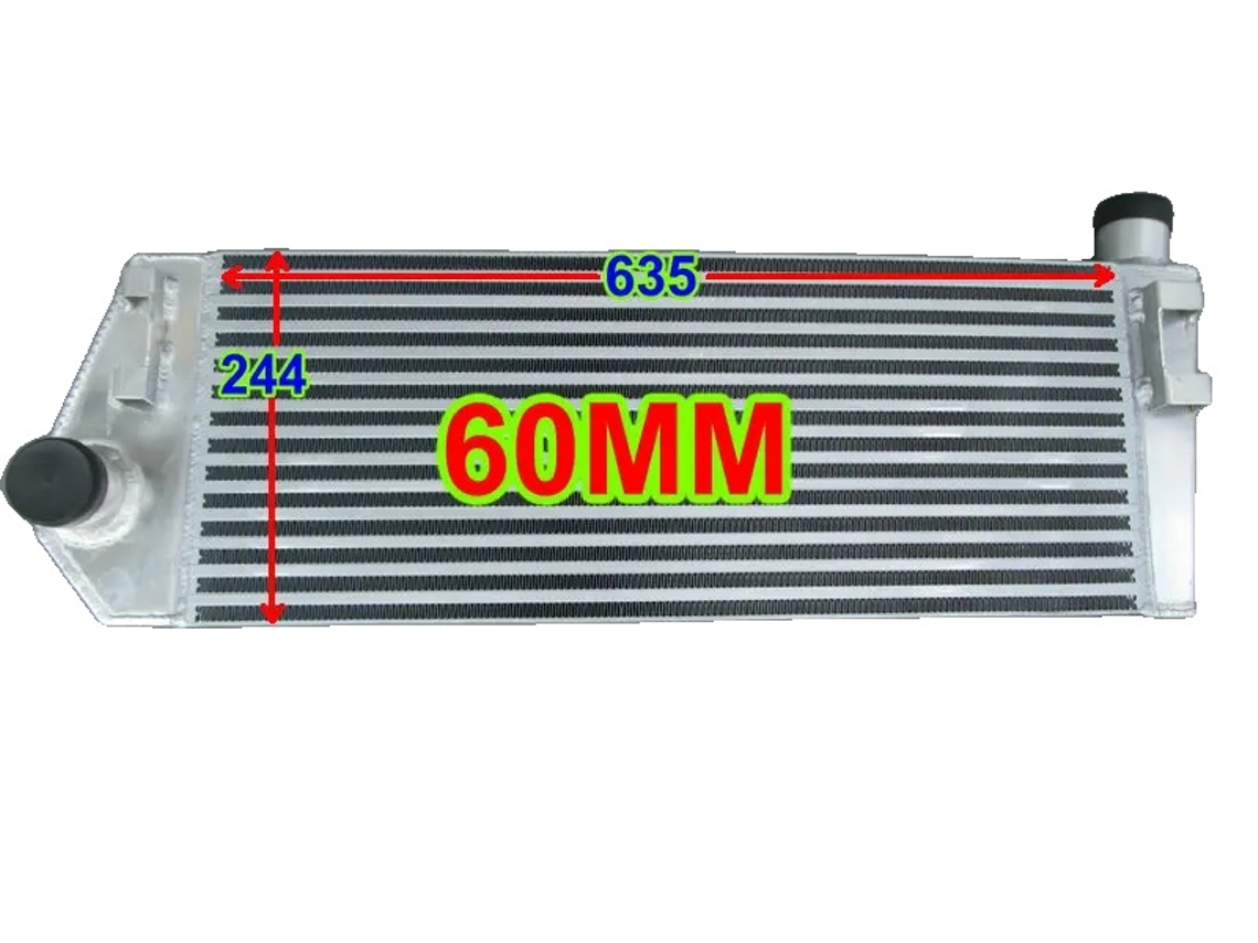 Intercooler Alumínio Renault Megane Ii Montagem Frontal Oem