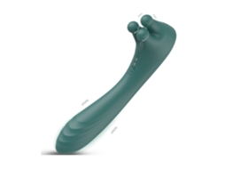 Vibrador Do Clitóris Com Trio De Nubs De Carinho Vibrador Do Ponto Gcom Estimulador Inovador Do Clitóris Giratório 9 Modos De Prazer Verde Chennnls