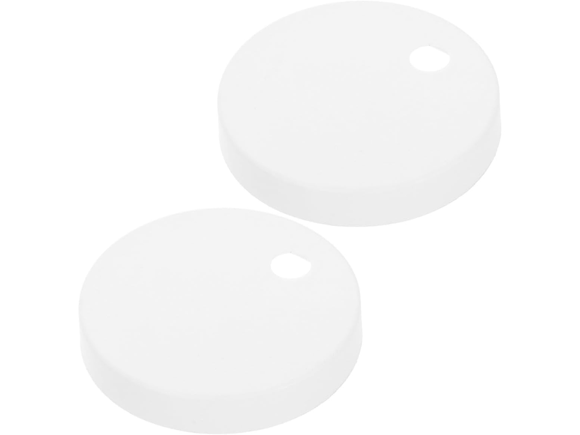 Tampas Decorativas De Plástico Branco Fusos Assento Sanitário Villcase, Dobradiças E Manutenção De