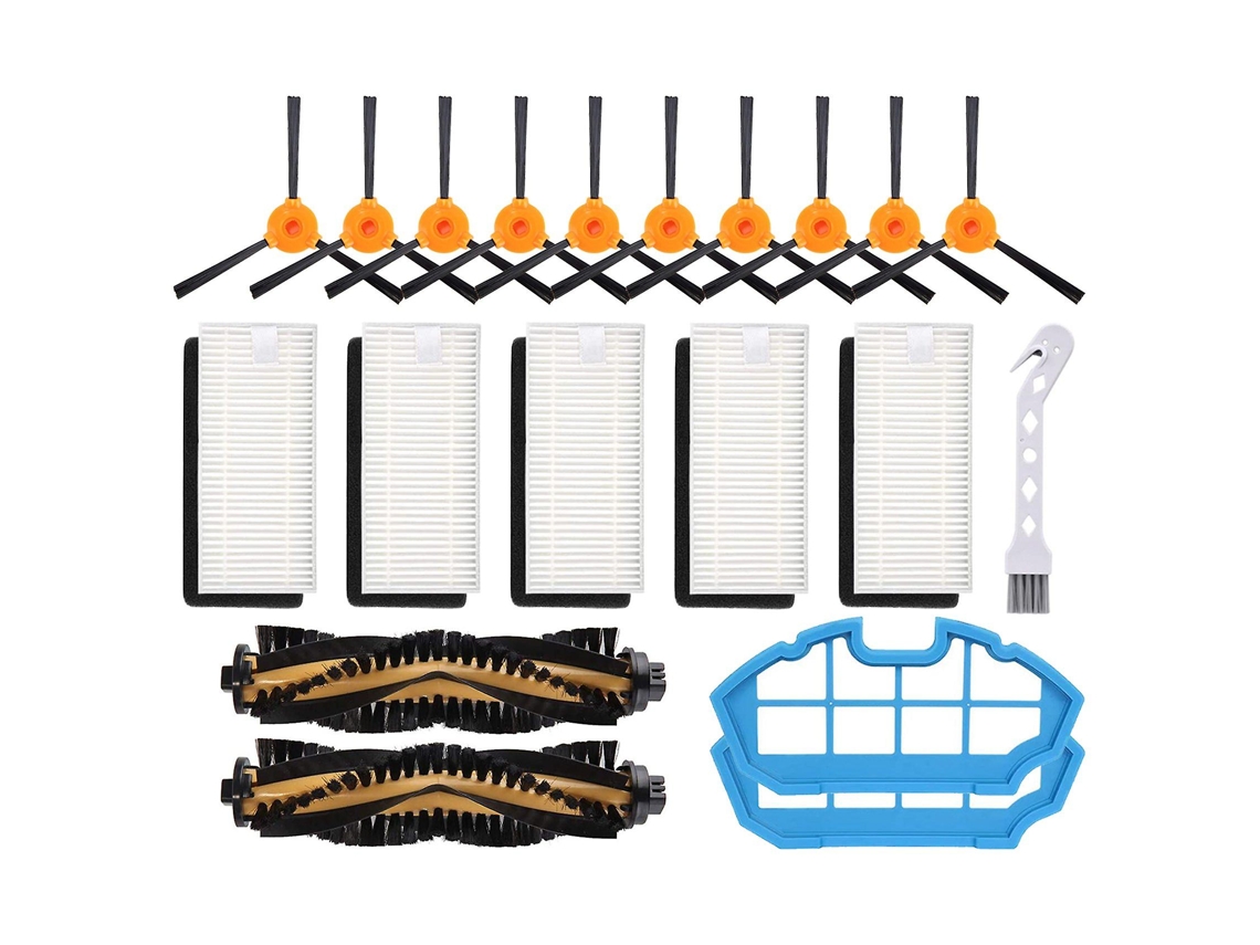 Kit de Acessórios de Reposição para Ecovacs Deebot N79 N79S Dn622