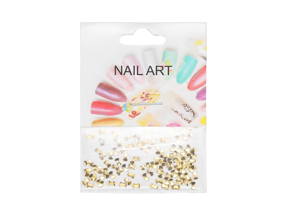 550 Peças Saco Decoração De Unhas Pino Metal Patch Manicure (13)