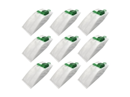 Conjunto De 9 Sacos Aspirador Pó Substituíveis Compatíveis Com Os Aspiradores Verticais Vorwerk Vk140 E Vk150. Tuotuo