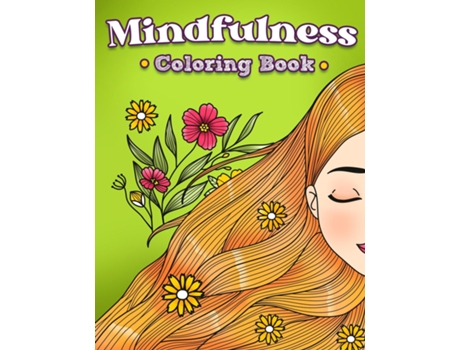 Livro Mindfulness Coloring Book Stress Relief Coloring Book for Adults de WuTigerr (Inglês)