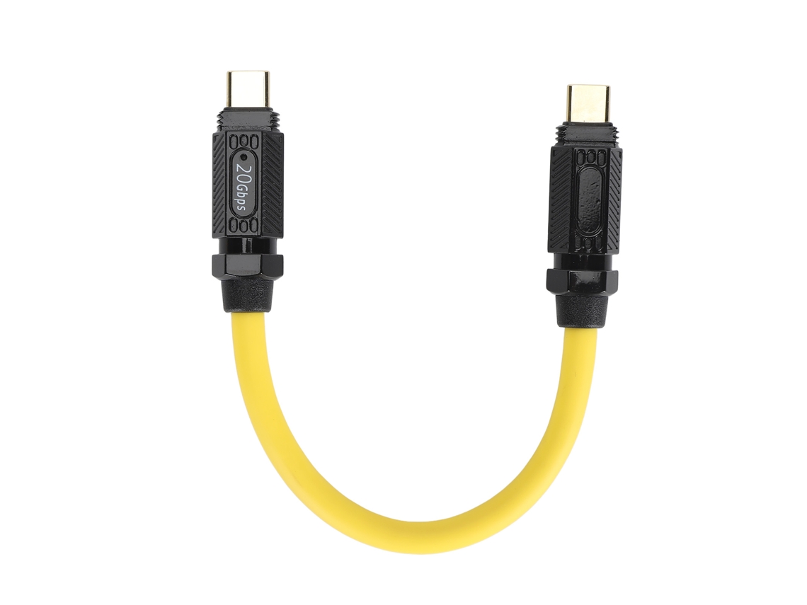 Cabo de Extensão USB-C PD 3.1, 140W, 20Gbps, 0,2m | S/MARCA