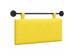 Conjunto 1 Cabeceira Suspensa Vidaxl Amarelo Cordão (100 X 55 X 5 Cm)