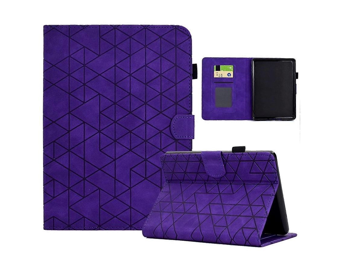 Capa de couro inteligente TPU com padrão de diamante Webake para tablet