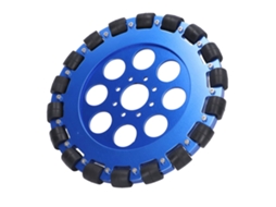 Roda Omni 8 Polegadas Alumínio Para Robô Diy