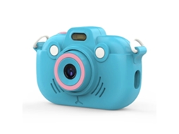 Câmera Digital Portátil 2.7k, 36 Mp, 2 Polegadas, Hd, Ips, Foco Automático, 600 Mah, Com Alça De Ombro Bestvite (azul)