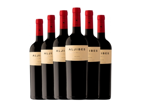 Vinho LOS ALJIBES Monastrell Vino de la Tierra de Castilla (0.75 L - 6 Unidades)