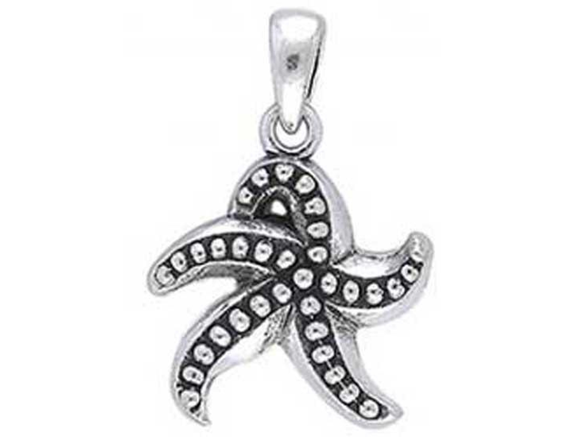 Dive Silver Starfish Pendant