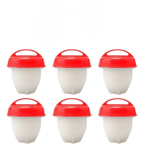 (é Isso Aí!) Formas De Silicone Para Cozinhar Ovos, Pacote Com 6, Reutilizáveis​​ E Antiaderentes, Para Cozinhar Ovos
