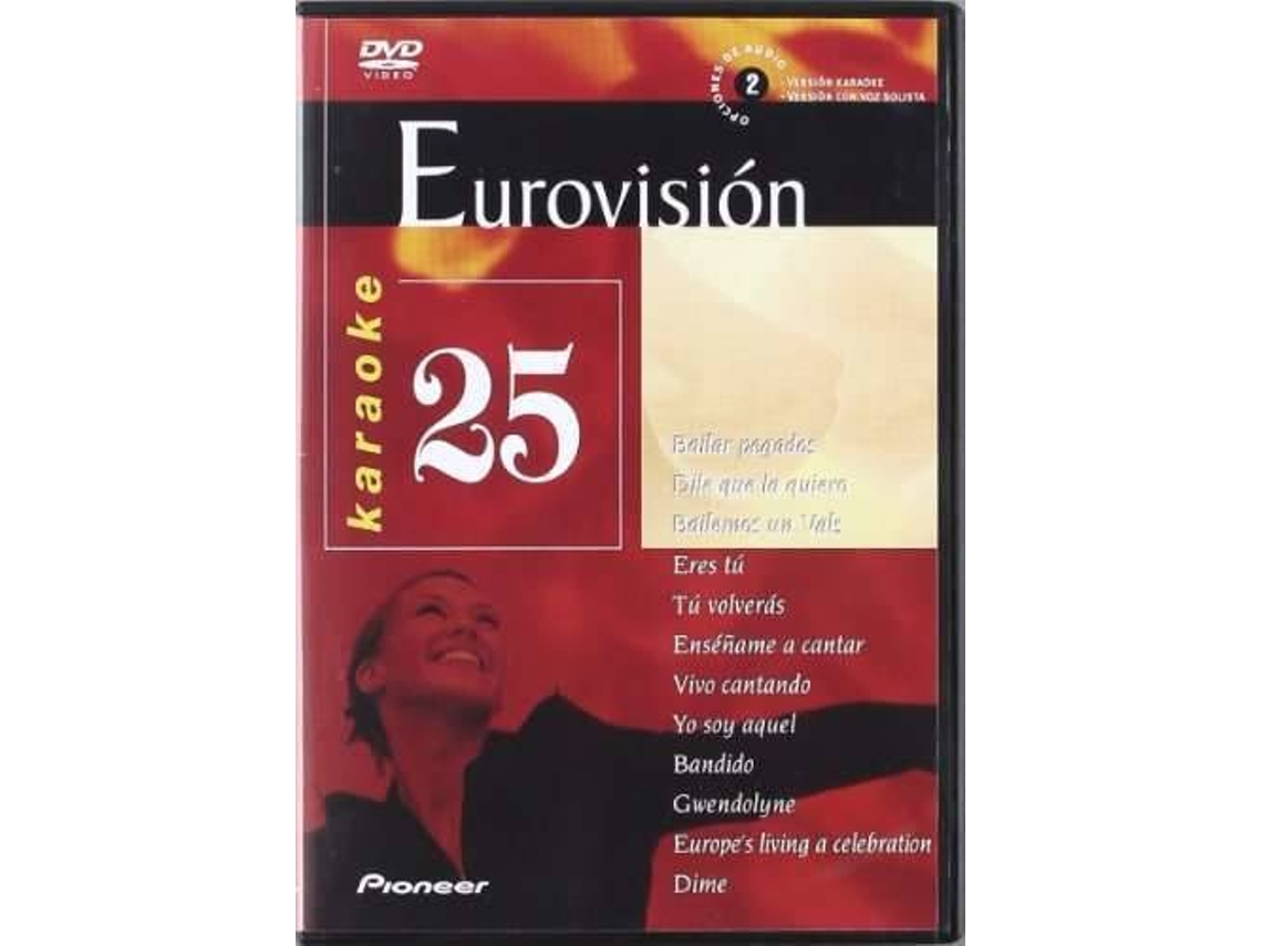 DVD Karaoke 25 Eurovision (Edição em Espanhol)