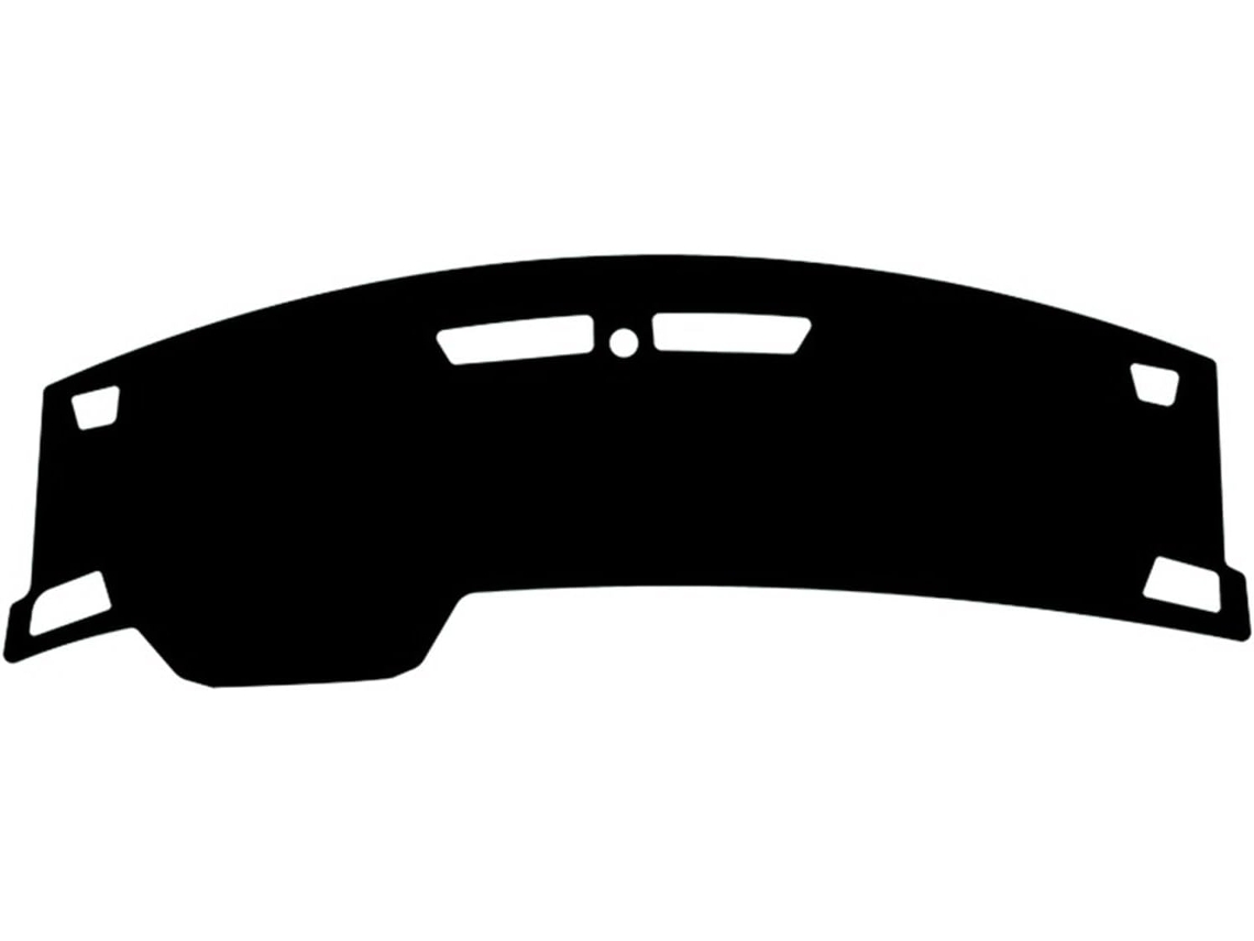 Tapete Automotivo para Painel de Carro em Couro e Fibra de Carbono Proteção