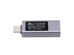 Aetheria testador Usb Tipo C Multimetro Digital Voltmeter Amperimetro Dc4 30v 0 12a Kws 2301c